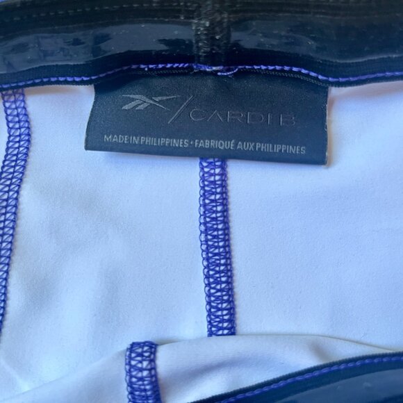 Reebok and Cardi b High Waist Bike Shorts - Picture 6 of 6